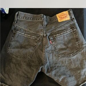 Levi's Women’s Dark Gray Jean Shorts